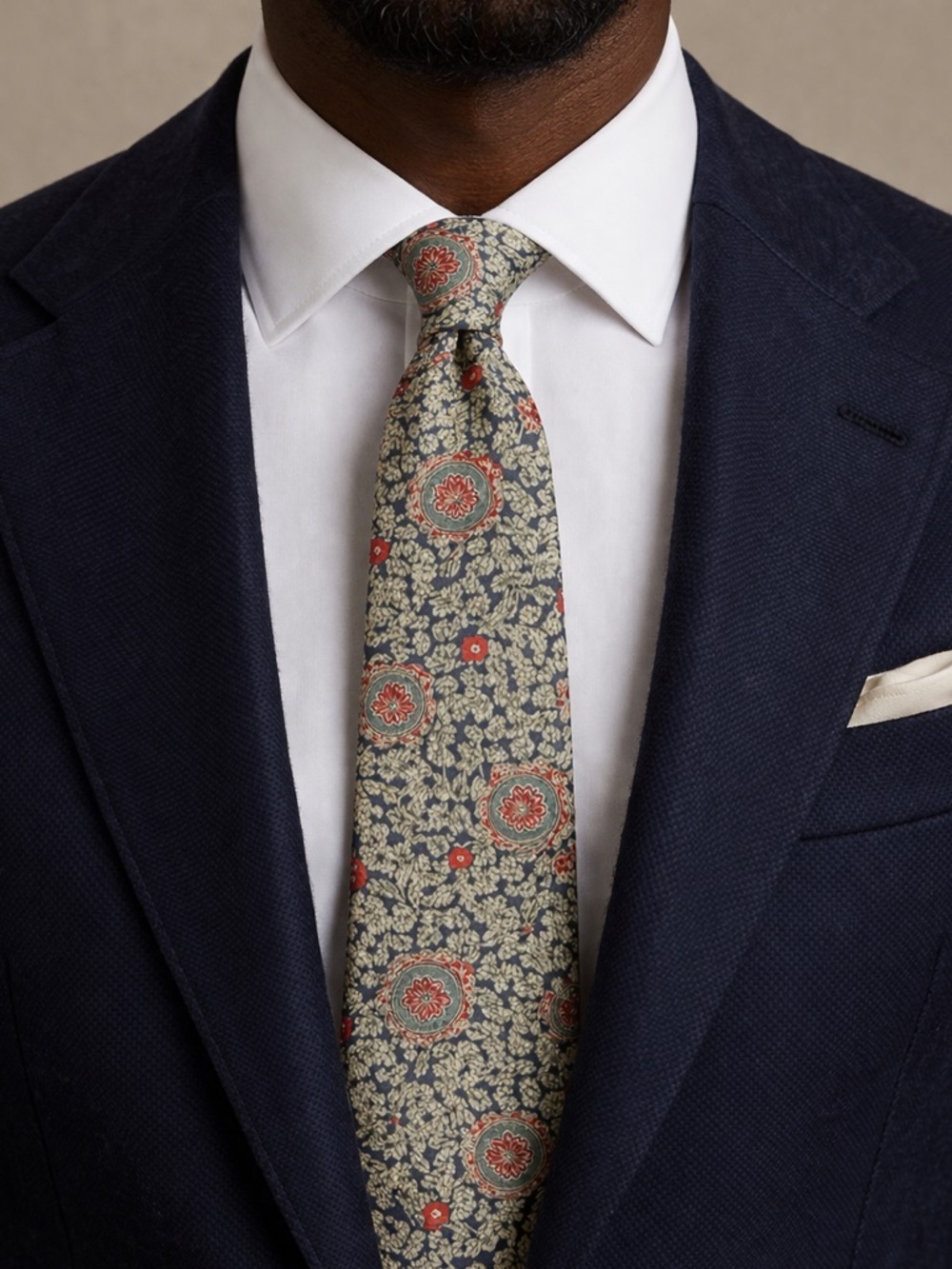 Valentino Cravats Silk Paisley Tie Made in Italy Luxury Designer Menswear formal